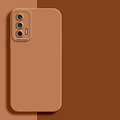 Ultra-thin Silicone Gel Soft Case 360 Degrees Cover YK2 for Realme GT Neo 2T 5G Brown