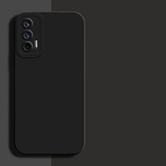 Ultra-thin Silicone Gel Soft Case 360 Degrees Cover YK2 for Realme Q3 Pro 5G Black