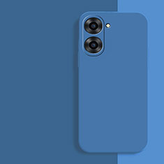 Ultra-thin Silicone Gel Soft Case 360 Degrees Cover YK2 for Realme Q5x 5G Blue