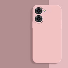 Ultra-thin Silicone Gel Soft Case 360 Degrees Cover YK2 for Realme Q5x 5G Pink