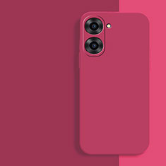 Ultra-thin Silicone Gel Soft Case 360 Degrees Cover YK2 for Realme V30 5G Hot Pink