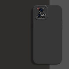 Ultra-thin Silicone Gel Soft Case 360 Degrees Cover YK2 for Vivo iQOO U3x 5G Black