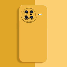 Ultra-thin Silicone Gel Soft Case 360 Degrees Cover YK2 for Vivo X Note Yellow