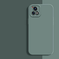 Ultra-thin Silicone Gel Soft Case 360 Degrees Cover YK2 for Vivo Y72 India Green