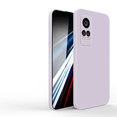 Ultra-thin Silicone Gel Soft Case 360 Degrees Cover YK2 for Xiaomi Civi 1S 5G Clove Purple