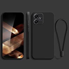 Ultra-thin Silicone Gel Soft Case 360 Degrees Cover YK2 for Xiaomi Poco M6 Pro 5G Black