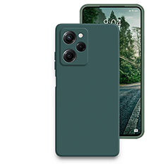 Ultra-thin Silicone Gel Soft Case 360 Degrees Cover YK2 for Xiaomi Poco X5 Pro 5G Green