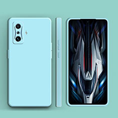 Ultra-thin Silicone Gel Soft Case 360 Degrees Cover YK2 for Xiaomi Redmi K50 Gaming 5G Cyan