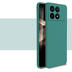 Ultra-thin Silicone Gel Soft Case 360 Degrees Cover YK2 for Xiaomi Redmi K70 5G Midnight Green