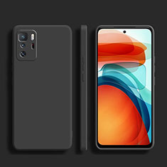 Ultra-thin Silicone Gel Soft Case 360 Degrees Cover YK2 for Xiaomi Redmi Note 10 Pro 5G Black