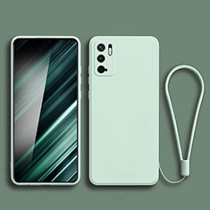 Ultra-thin Silicone Gel Soft Case 360 Degrees Cover YK2 for Xiaomi Redmi Note 10T 5G Matcha Green