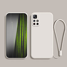 Ultra-thin Silicone Gel Soft Case 360 Degrees Cover YK2 for Xiaomi Redmi Note 11 5G White