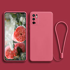 Ultra-thin Silicone Gel Soft Case 360 Degrees Cover YK2 for Xiaomi Redmi Note 11 SE 5G Hot Pink