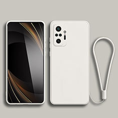 Ultra-thin Silicone Gel Soft Case 360 Degrees Cover YK2 for Xiaomi Redmi Note 11 SE India 4G White