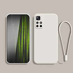 Ultra-thin Silicone Gel Soft Case 360 Degrees Cover YK2 for Xiaomi Redmi Note 11S 5G White