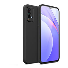 Ultra-thin Silicone Gel Soft Case 360 Degrees Cover YK2 for Xiaomi Redmi Note 9 4G Black