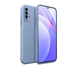 Ultra-thin Silicone Gel Soft Case 360 Degrees Cover YK2 for Xiaomi Redmi Note 9 4G Lavender Gray