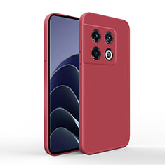 Ultra-thin Silicone Gel Soft Case 360 Degrees Cover YK3 for OnePlus 10 Pro 5G Red