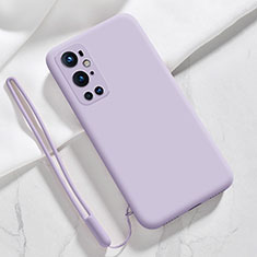 Ultra-thin Silicone Gel Soft Case 360 Degrees Cover YK3 for OnePlus 9 Pro 5G Clove Purple