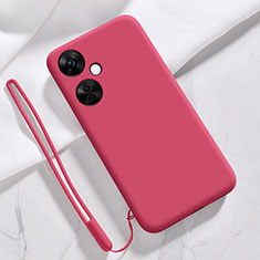 Ultra-thin Silicone Gel Soft Case 360 Degrees Cover YK3 for OnePlus Nord CE 3 5G Red