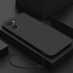 Ultra-thin Silicone Gel Soft Case 360 Degrees Cover YK3 for Realme 10S 5G Black