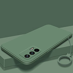 Ultra-thin Silicone Gel Soft Case 360 Degrees Cover YK3 for Realme GT Neo 2T 5G Midnight Green