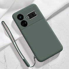 Ultra-thin Silicone Gel Soft Case 360 Degrees Cover YK3 for Realme GT Neo6 5G Midnight Green