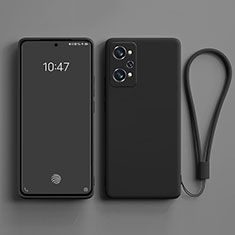 Ultra-thin Silicone Gel Soft Case 360 Degrees Cover YK3 for Realme GT2 5G Black