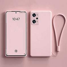 Ultra-thin Silicone Gel Soft Case 360 Degrees Cover YK3 for Realme GT2 5G Pink