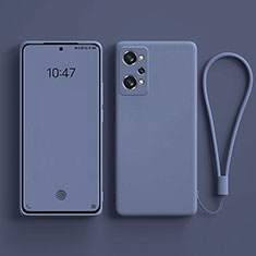 Ultra-thin Silicone Gel Soft Case 360 Degrees Cover YK3 for Realme Q5 Pro 5G Lavender Gray