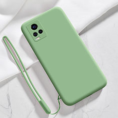 Ultra-thin Silicone Gel Soft Case 360 Degrees Cover YK3 for Vivo iQOO 7 5G Green