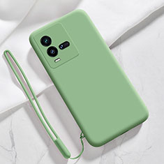 Ultra-thin Silicone Gel Soft Case 360 Degrees Cover YK3 for Vivo iQOO 9T 5G Green