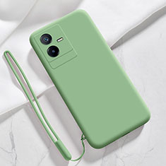 Ultra-thin Silicone Gel Soft Case 360 Degrees Cover YK3 for Vivo T2x 5G Green