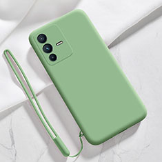 Ultra-thin Silicone Gel Soft Case 360 Degrees Cover YK3 for Vivo V23 5G Green