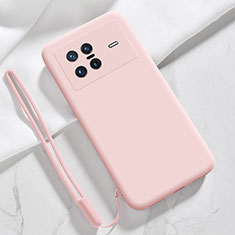 Ultra-thin Silicone Gel Soft Case 360 Degrees Cover YK3 for Vivo X Note Pink