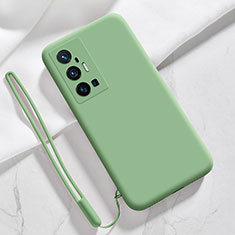 Ultra-thin Silicone Gel Soft Case 360 Degrees Cover YK3 for Vivo X70 Pro+ Plus 5G Green