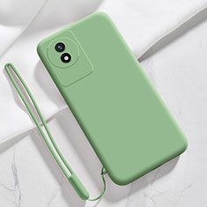 Ultra-thin Silicone Gel Soft Case 360 Degrees Cover YK3 for Vivo Y02A Green