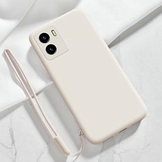 Ultra-thin Silicone Gel Soft Case 360 Degrees Cover YK3 for Vivo Y10 t1 White