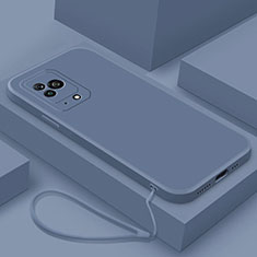 Ultra-thin Silicone Gel Soft Case 360 Degrees Cover YK3 for Xiaomi Black Shark 5 5G Lavender Gray