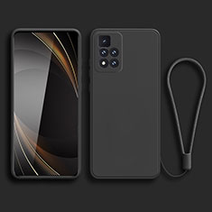 Ultra-thin Silicone Gel Soft Case 360 Degrees Cover YK3 for Xiaomi Mi 11i 5G (2022) Black