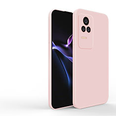 Ultra-thin Silicone Gel Soft Case 360 Degrees Cover YK3 for Xiaomi Poco F4 5G Pink