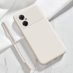 Ultra-thin Silicone Gel Soft Case 360 Degrees Cover YK3 for Xiaomi Poco M4 5G White