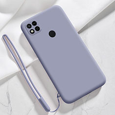 Ultra-thin Silicone Gel Soft Case 360 Degrees Cover YK3 for Xiaomi Redmi 10A 4G Lavender Gray