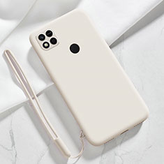 Ultra-thin Silicone Gel Soft Case 360 Degrees Cover YK3 for Xiaomi Redmi 10A 4G White