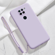 Ultra-thin Silicone Gel Soft Case 360 Degrees Cover YK3 for Xiaomi Redmi 10X 4G Clove Purple