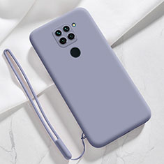 Ultra-thin Silicone Gel Soft Case 360 Degrees Cover YK3 for Xiaomi Redmi 10X 4G Lavender Gray
