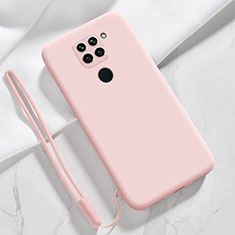 Ultra-thin Silicone Gel Soft Case 360 Degrees Cover YK3 for Xiaomi Redmi 10X 4G Pink