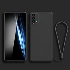 Ultra-thin Silicone Gel Soft Case 360 Degrees Cover YK3 for Xiaomi Redmi 9 Power Black