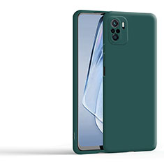 Ultra-thin Silicone Gel Soft Case 360 Degrees Cover YK3 for Xiaomi Redmi K40 Pro 5G Green