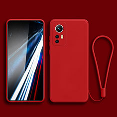 Ultra-thin Silicone Gel Soft Case 360 Degrees Cover YK3 for Xiaomi Redmi K50 Ultra 5G Red